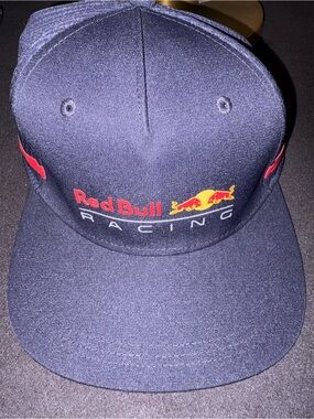 Red Bull Racing Navy Logo Snapback Hat